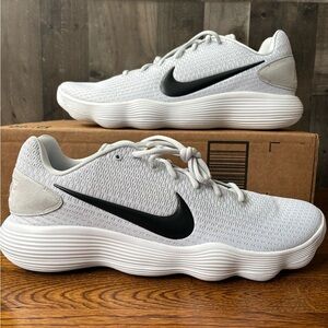 Nike Hyperdunk 2017 Low Size 15 Basketball Shoes Grey White Sneakers